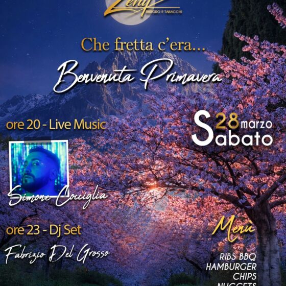 Evento del 28 Marzo, benvenuta primavera zenit Sassa Scalo L'Aquila